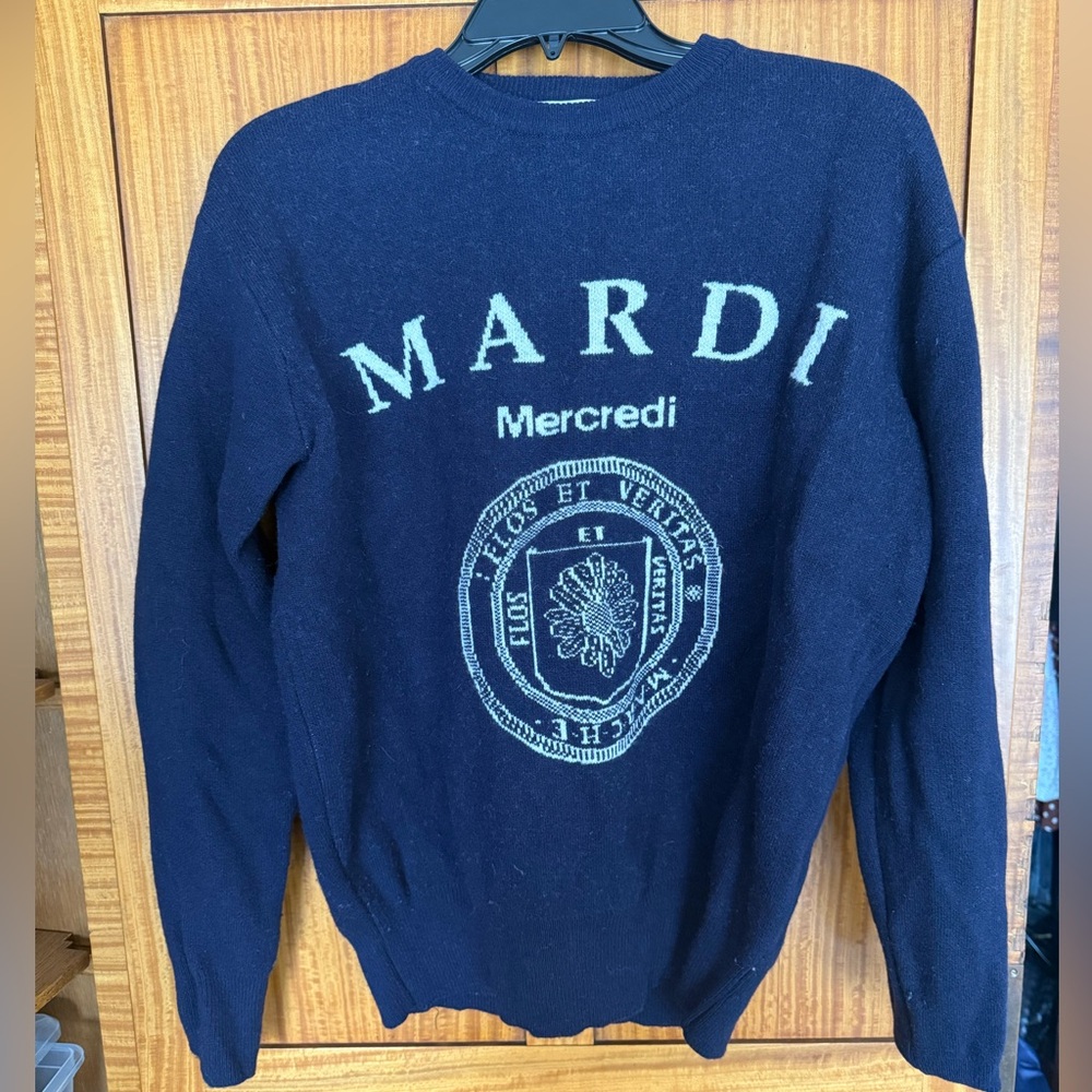 Navy Crewneck Sweater